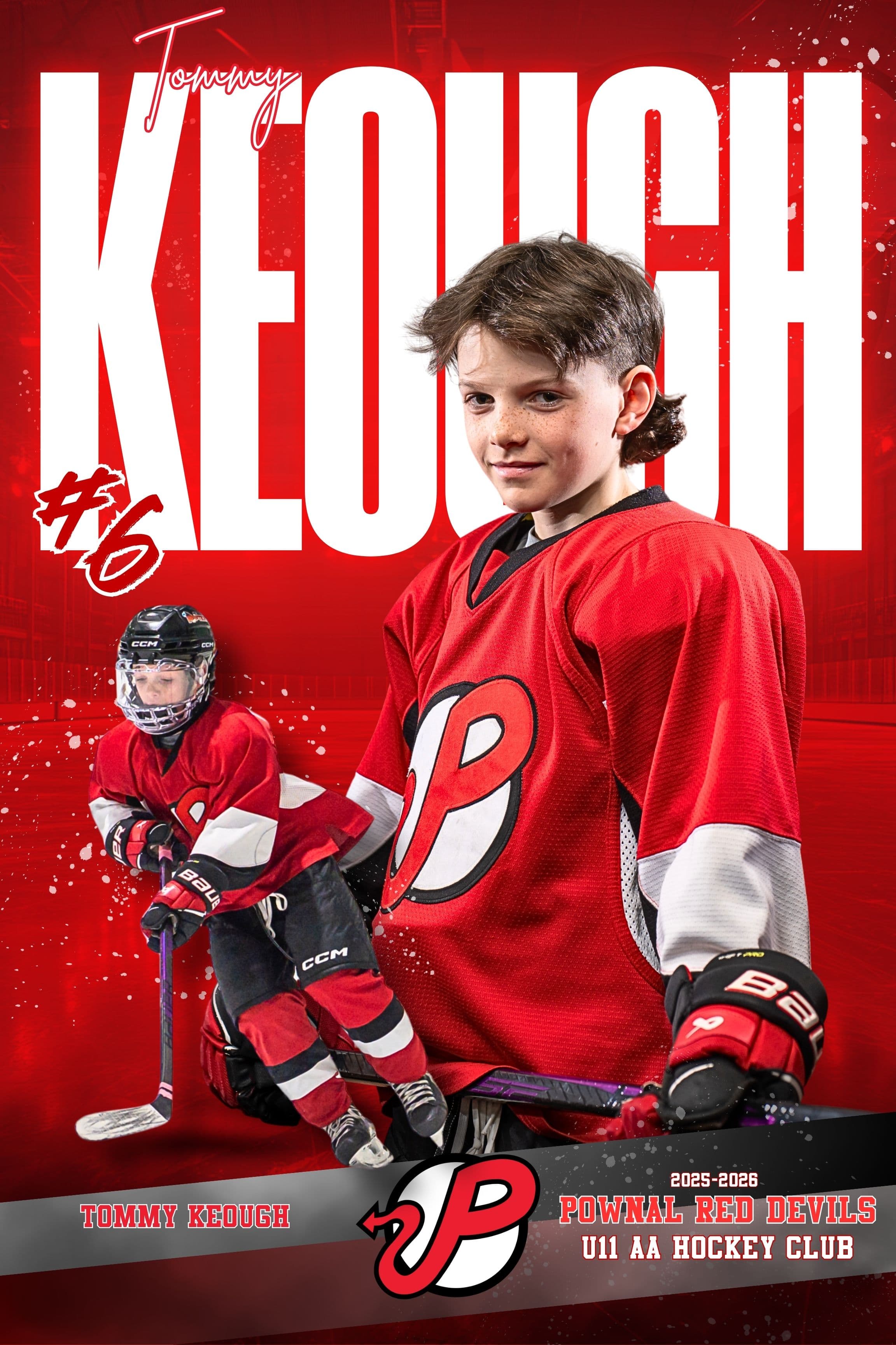 U11 AA Pownal Red Devils 2025-2026